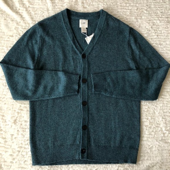 H&M Other - NWT Wool Blend Cardigan Blue Teal